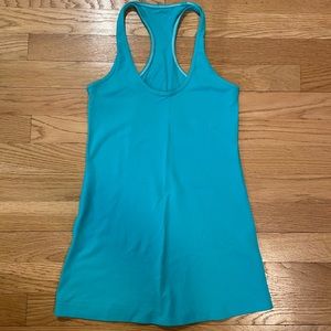 lululemon vintage teal tank top Size M